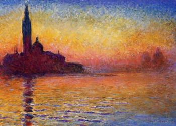 尅勞德 莫奈 San Giorgio Maggiore by Twilight 尅勞德 莫奈 San Giorgio Maggiore by Twilight
